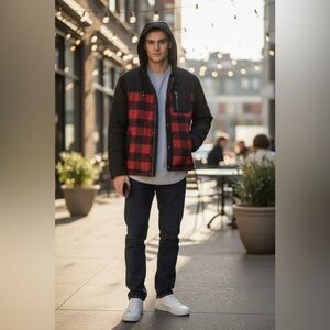 Pendleton Ski Jacket Coat, Size Medium